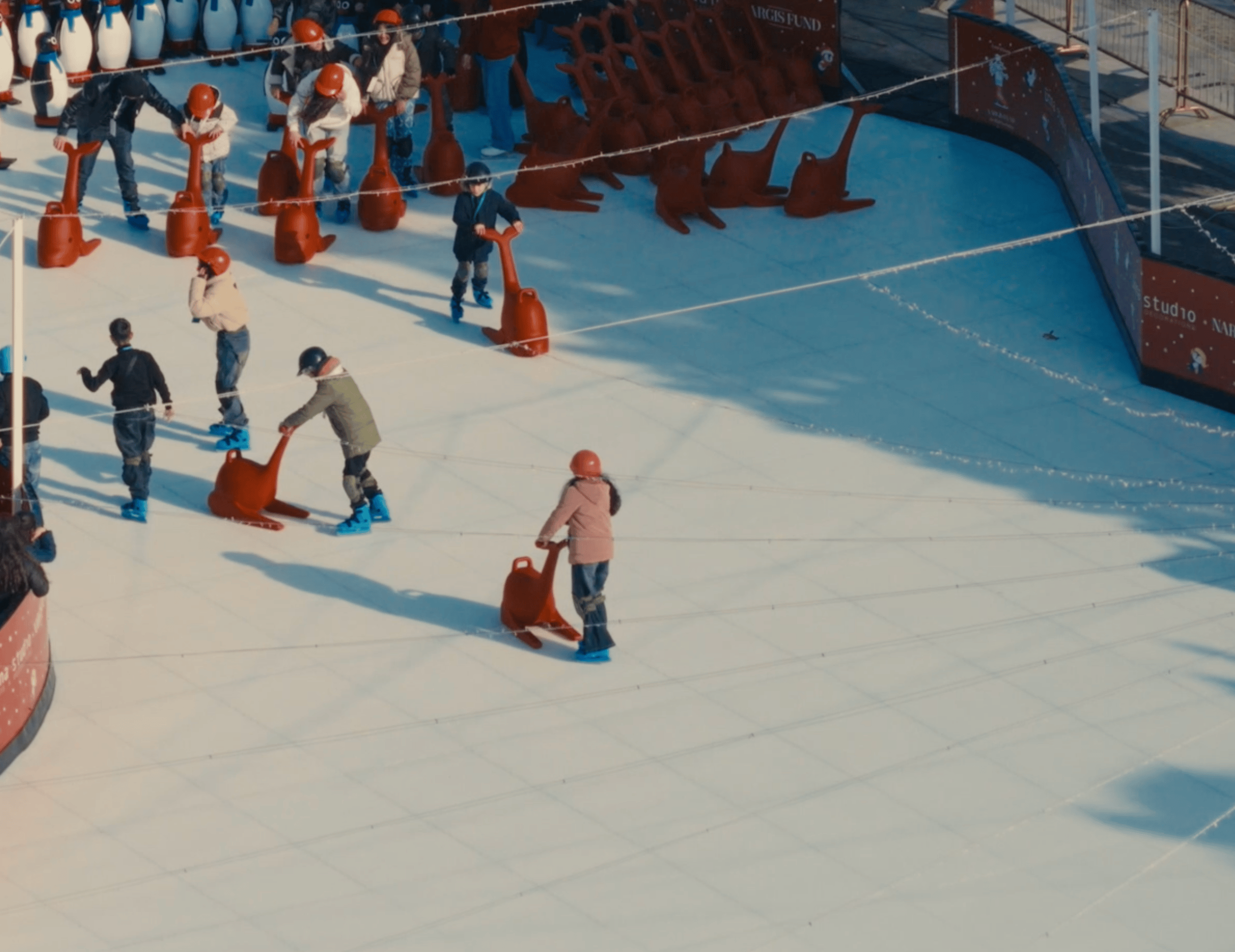 Ice Rink Azerbaijan | Winter Skating Moments produced by ÜNNA Studio & "Nargis" Fund